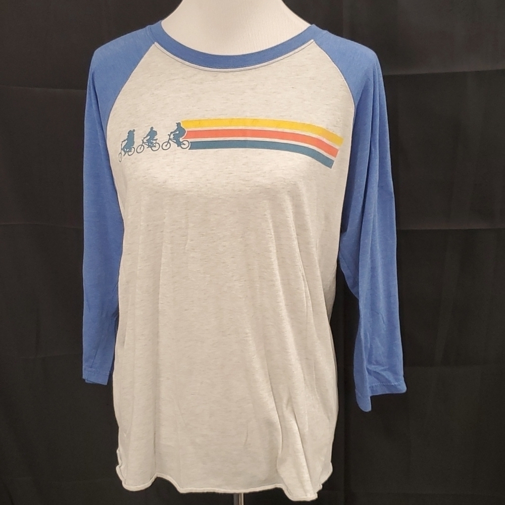 Stranger Things Ringer Tee SZ LG